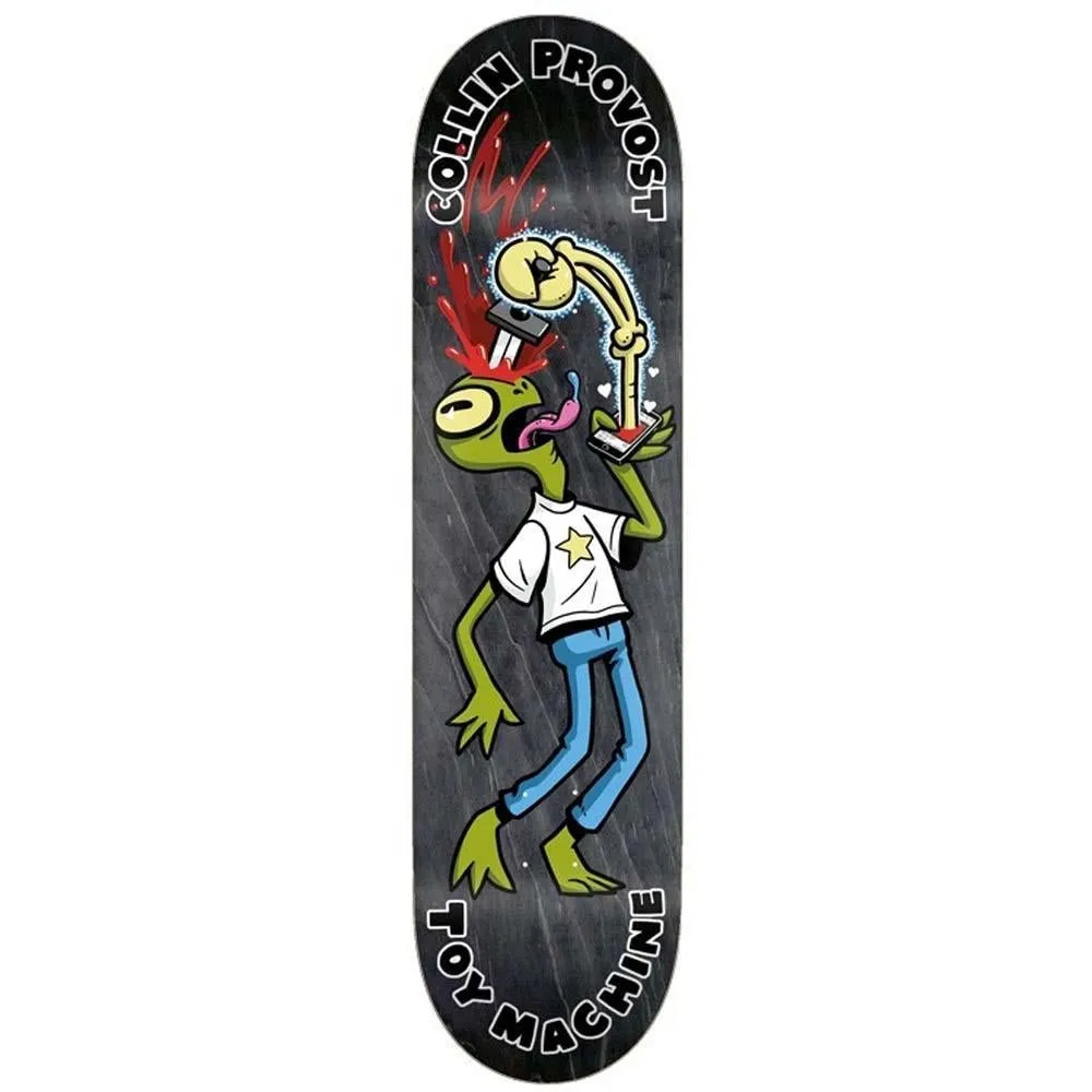 Toy Machine Provost Fountain Skateboard Deck Multi 8.13