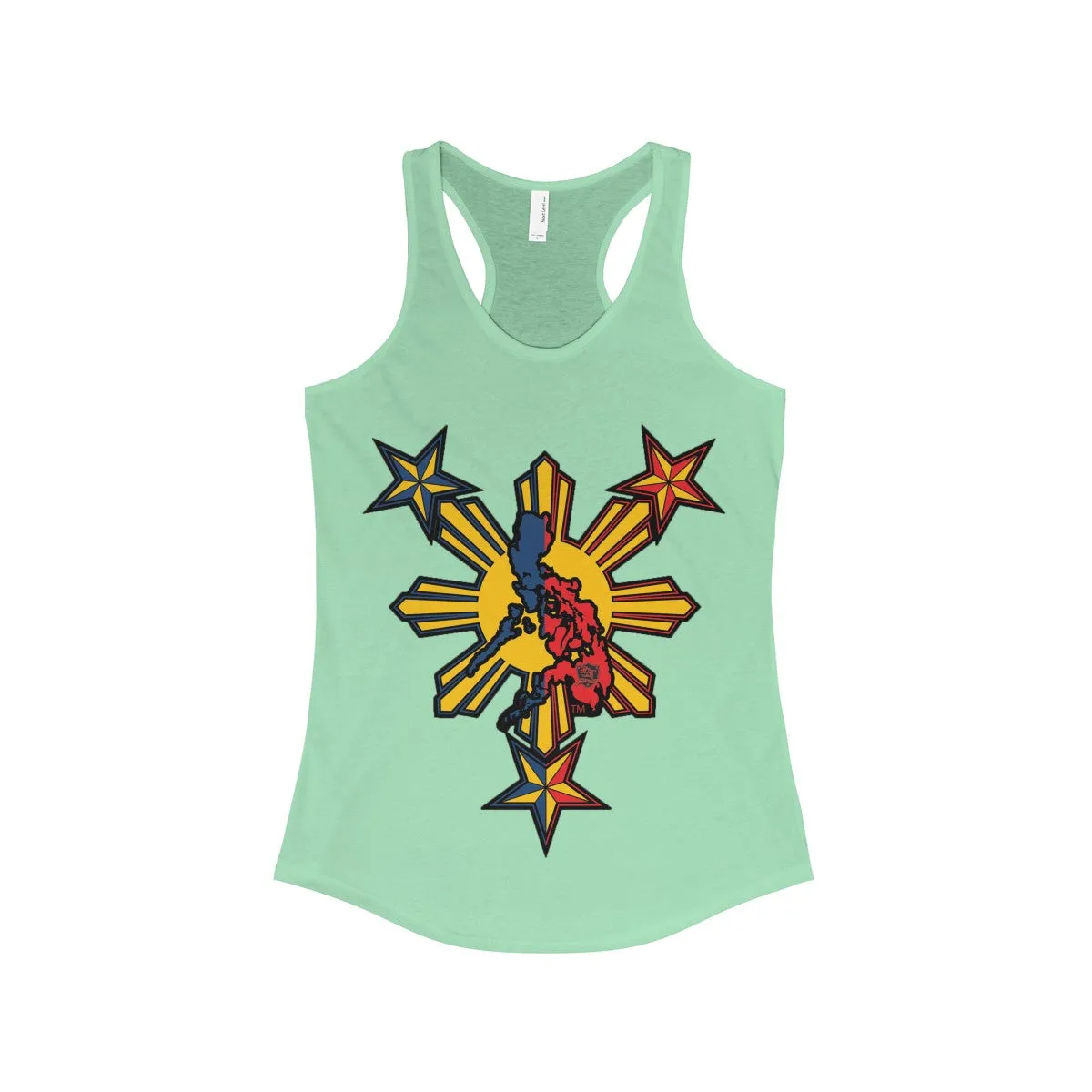 Traditional Sun Womens Racer Tank