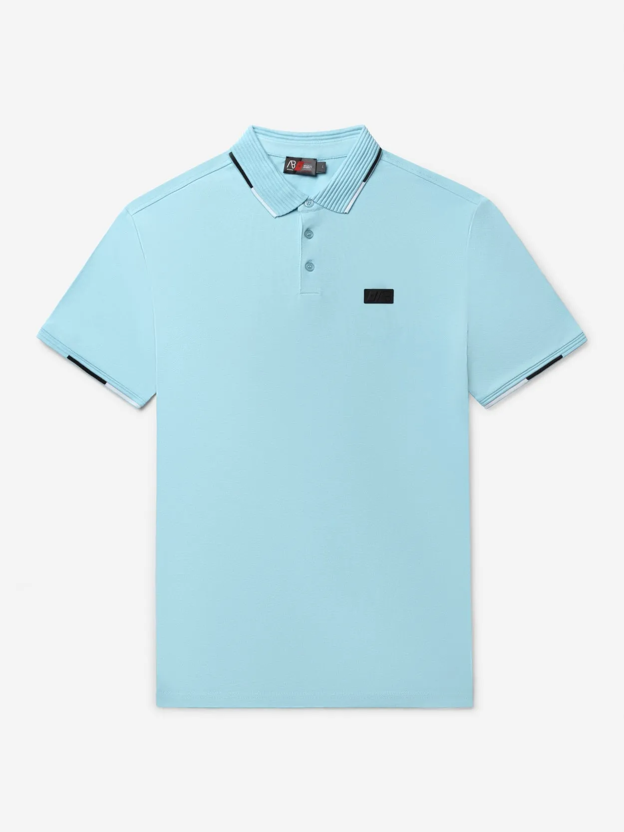 Triple Coloured Polo | Sky Blue