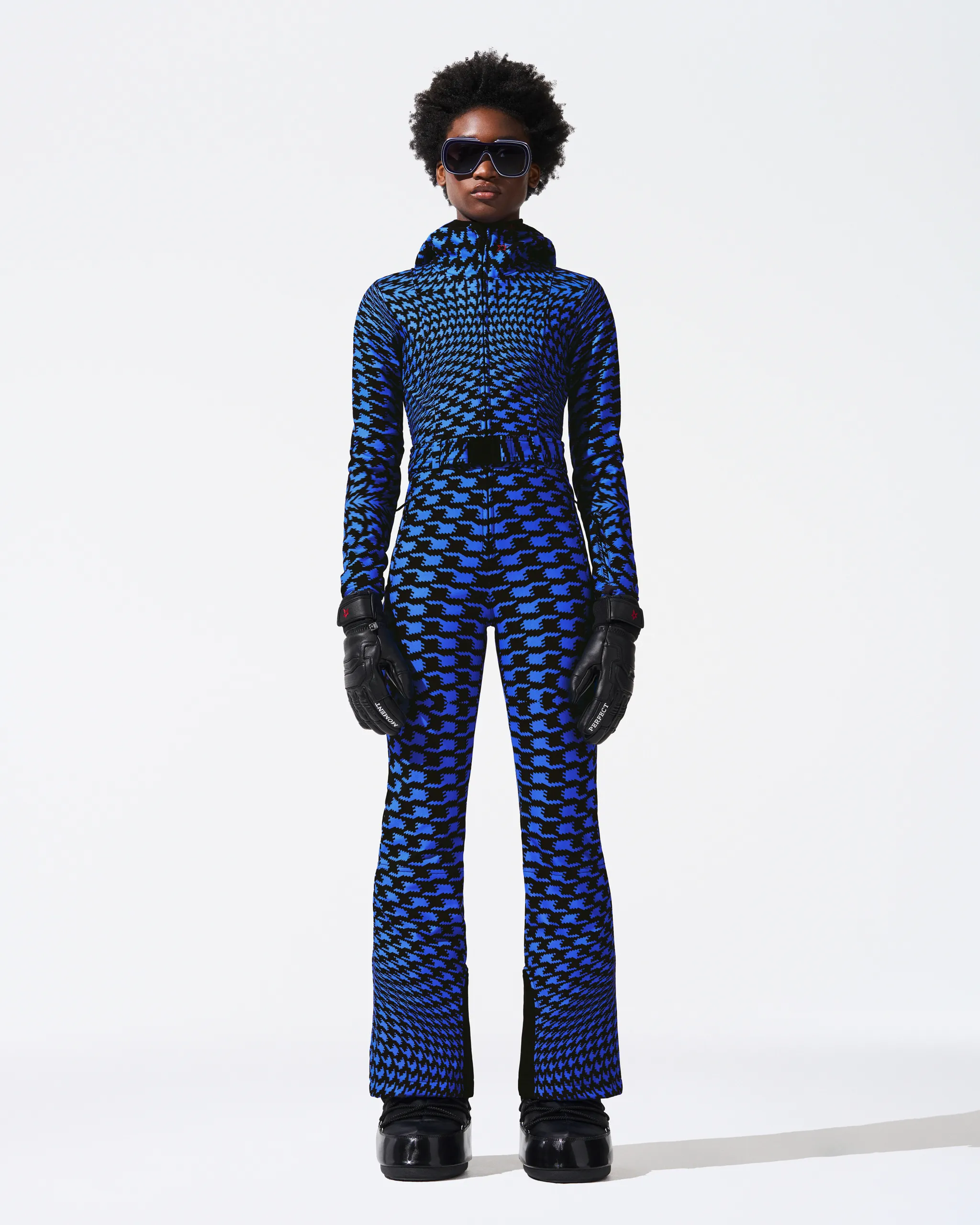 Twisted Houndstooth Tignes Ski Suit