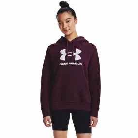 UA Rival Fleece Big Logo Hoodie chandail en molleton à capuche femme