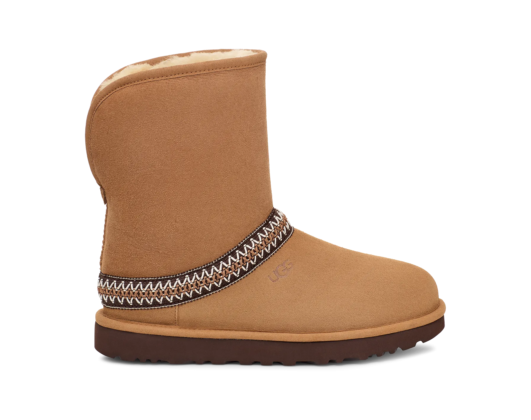 Ugg Classic Short Crescent Chestnut Women's