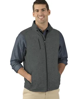 UMass Boston CCER Charles River Men's Heathered Fleece Vest #9722