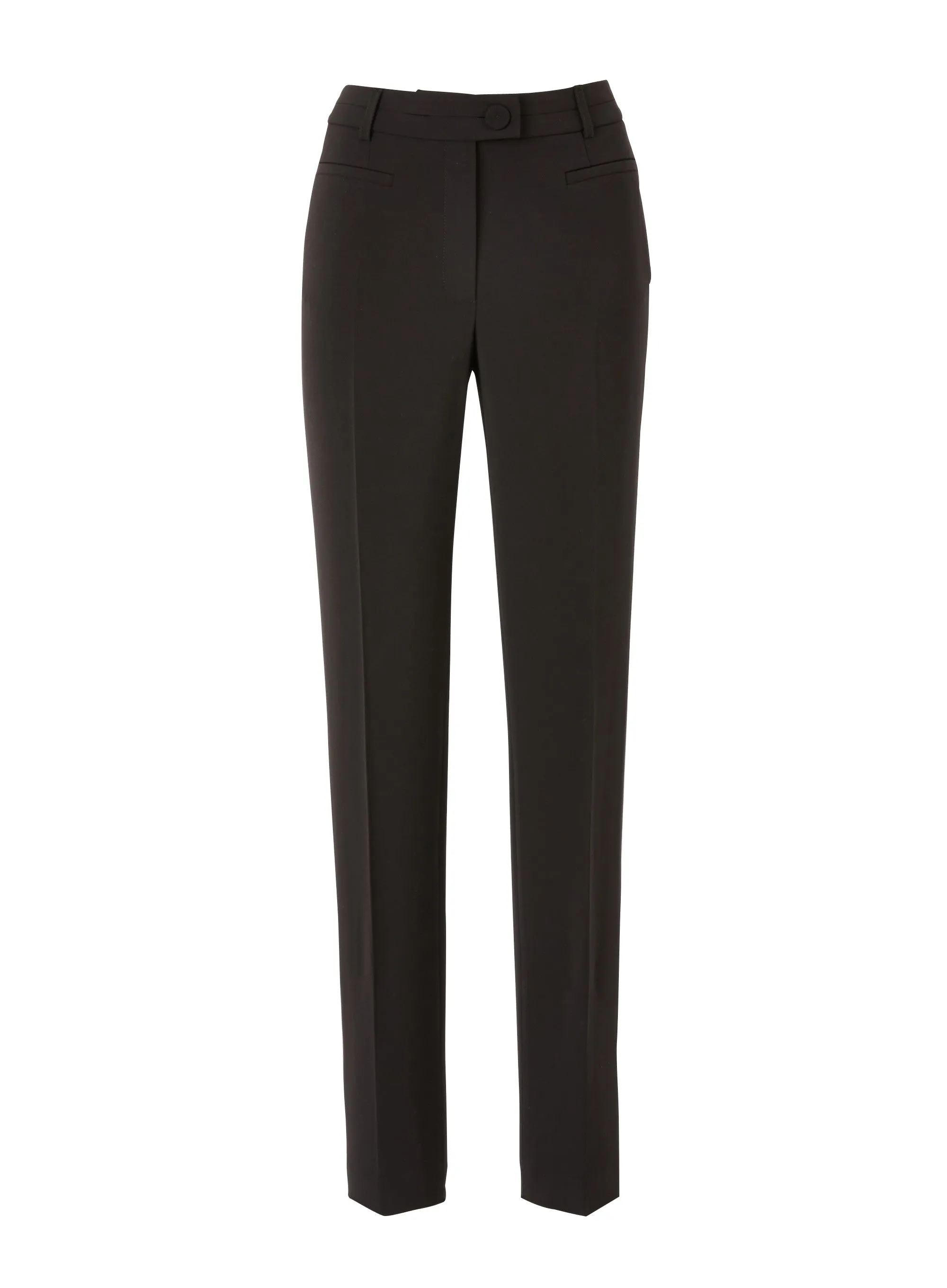 Un jour ailleurs VANEA STRAIGHT CUT CREPE TROUSERS
