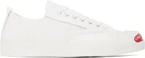 UNDERCOVER White Raw Edge Sneakers