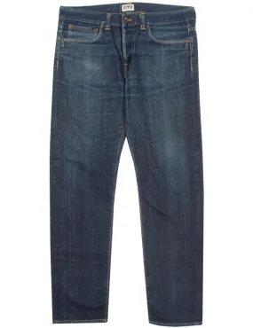 Uniform Reworks Edwin Ed-80 Washed Blue Jeans 36X32
