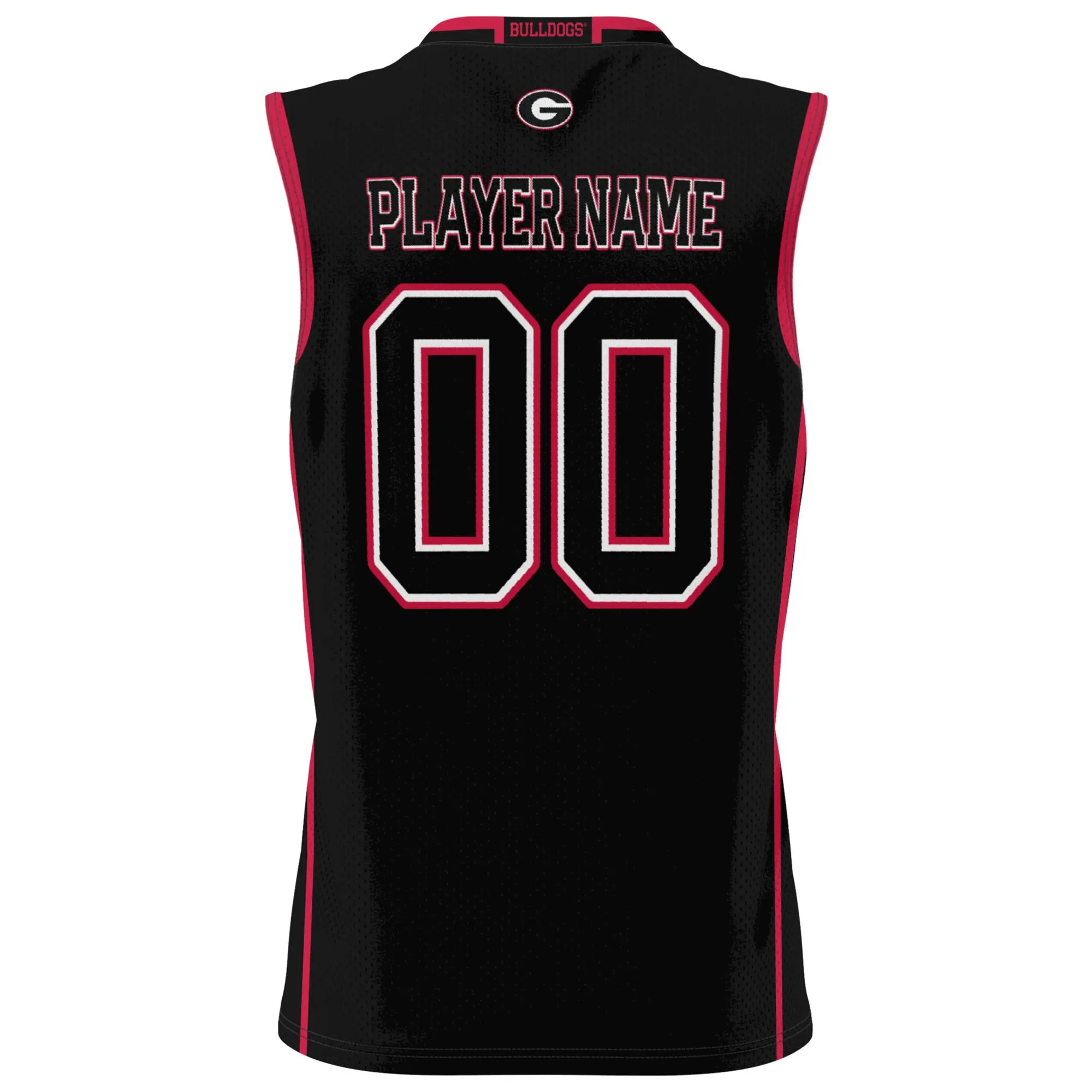 Unisex GameDay Greats  Black Georgia Bulldogs NIL Pick-A-Player Lightweight Basketball Jersey