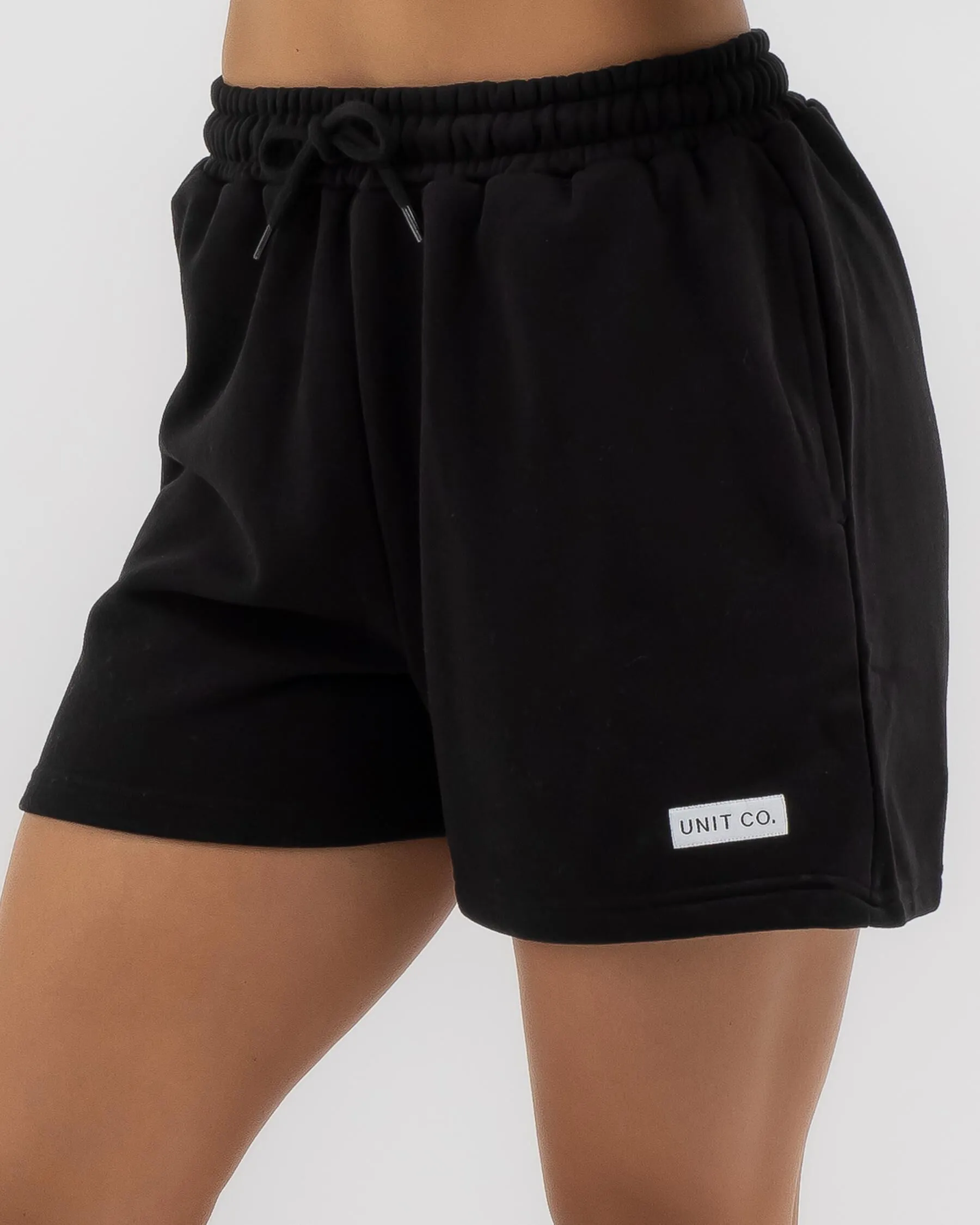 Unit Womens Husky High Waist Fleece Short