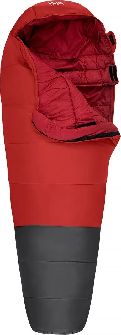 Urberg 3-season Sleeping Bag G5 Rio Red/Asphalt | Buy Urberg 3-season Sleeping Bag G5 Rio Red/Asphalt here | Outnorth