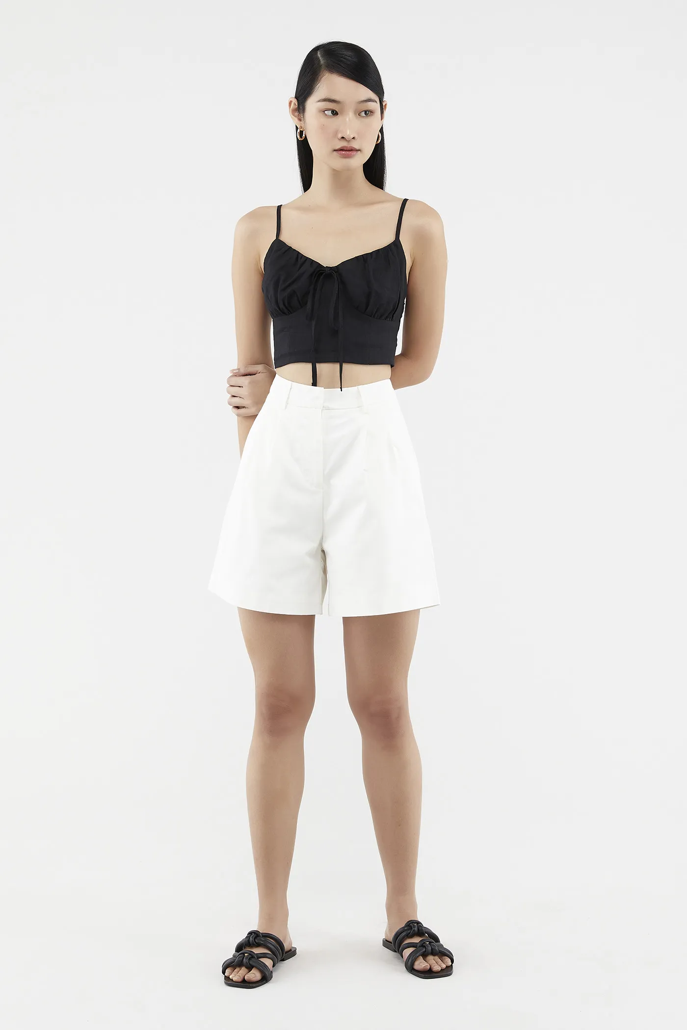 Urena Pleated Shorts 