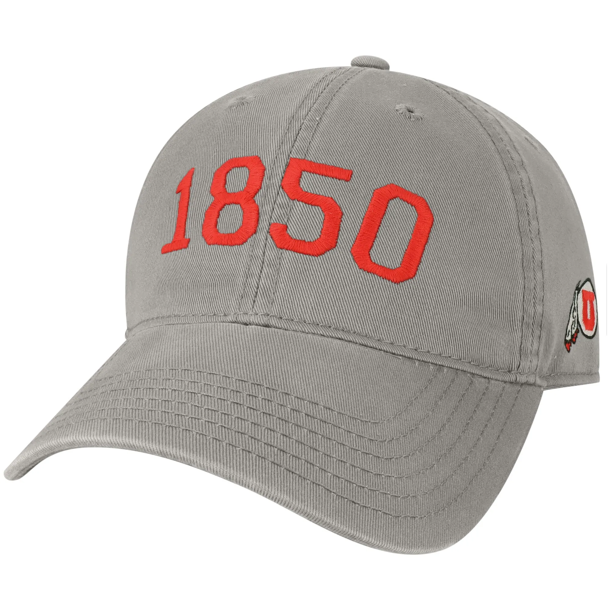 Utah Utes Gray Radius Adjustable Hat