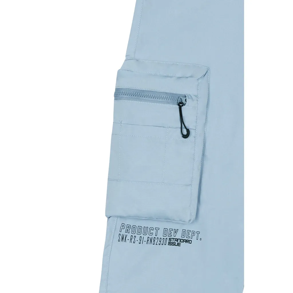 Utility Windbreaker Pants - Pale Blue