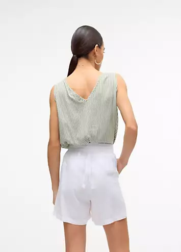 V-Neck Back Sleeveless Top by Vero Moda | Look Again