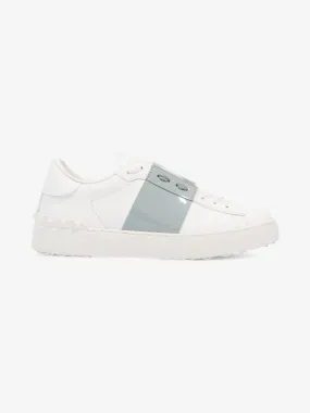Valentino VLTN Open Sneakers White / Grey Leather EU 39 UK 6