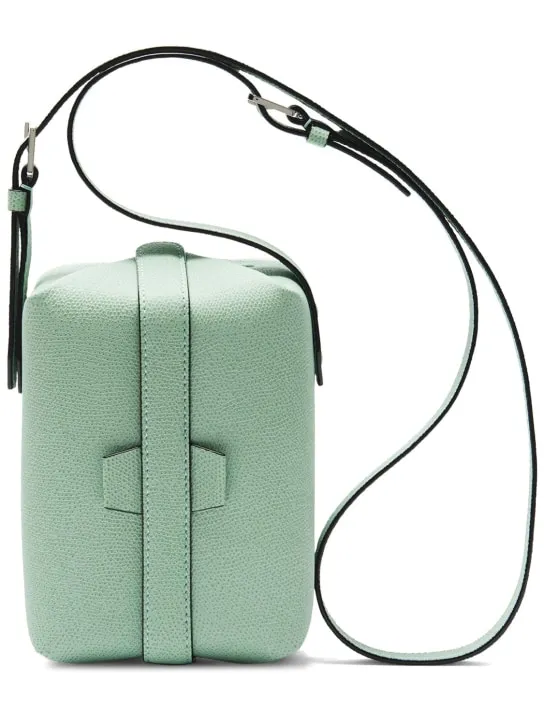Valextra   Tric Trac grained leather bag 