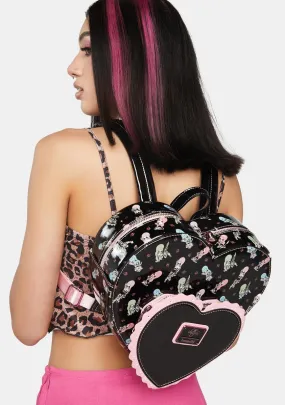 Valfre Double Heart Mini Backpack-
