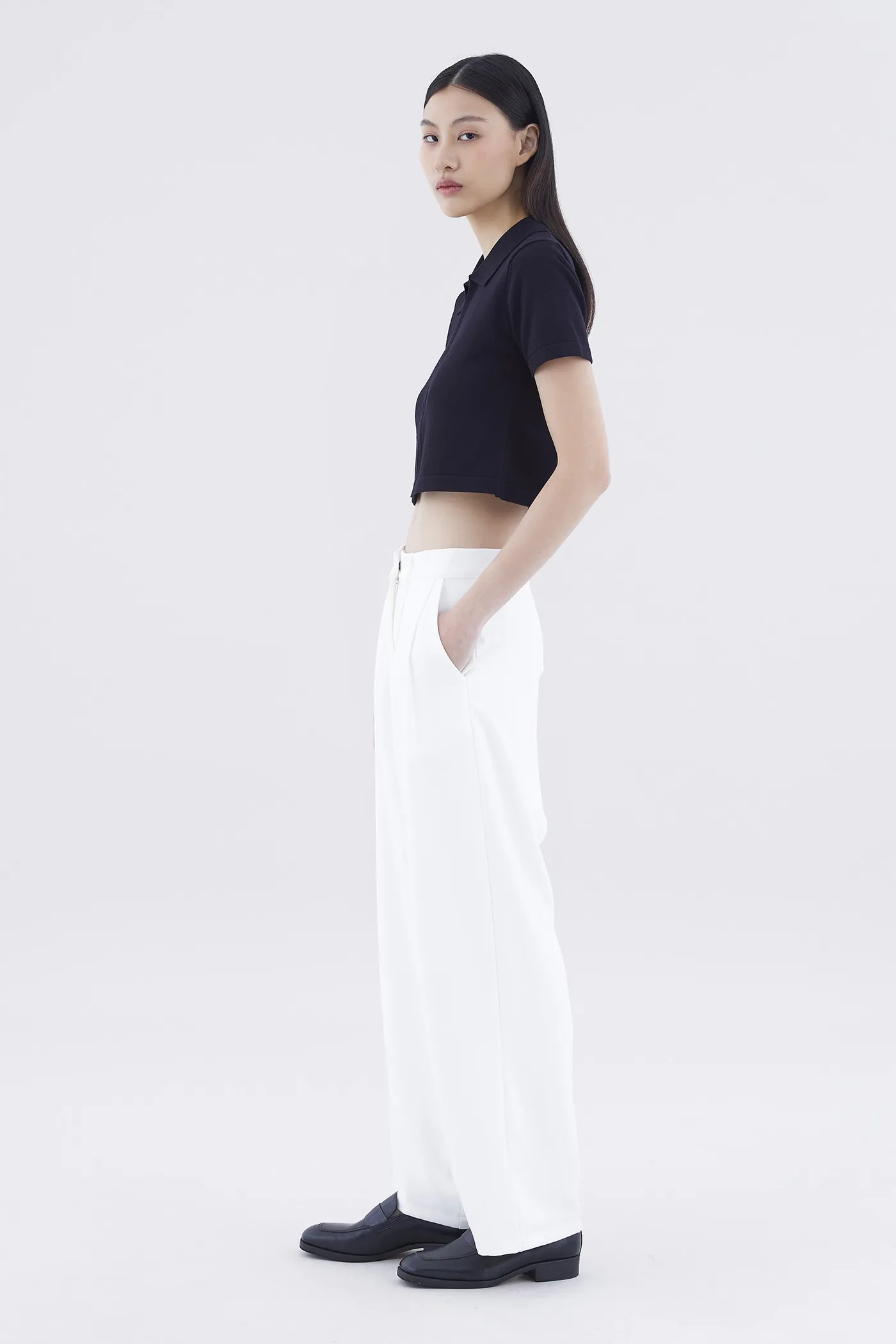 Valira Polo Crop Tee