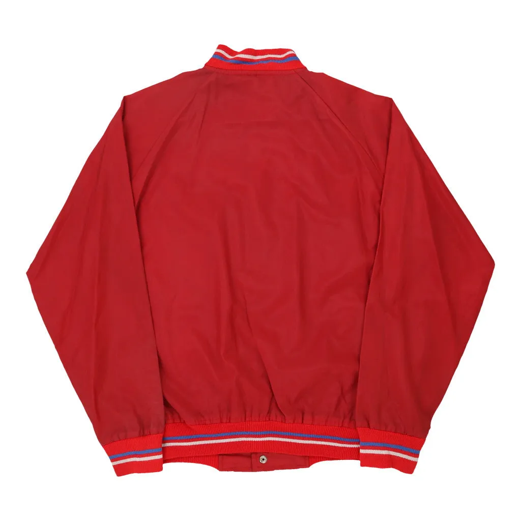 Van Heusen Baseball Jacket - Medium Red Nylon