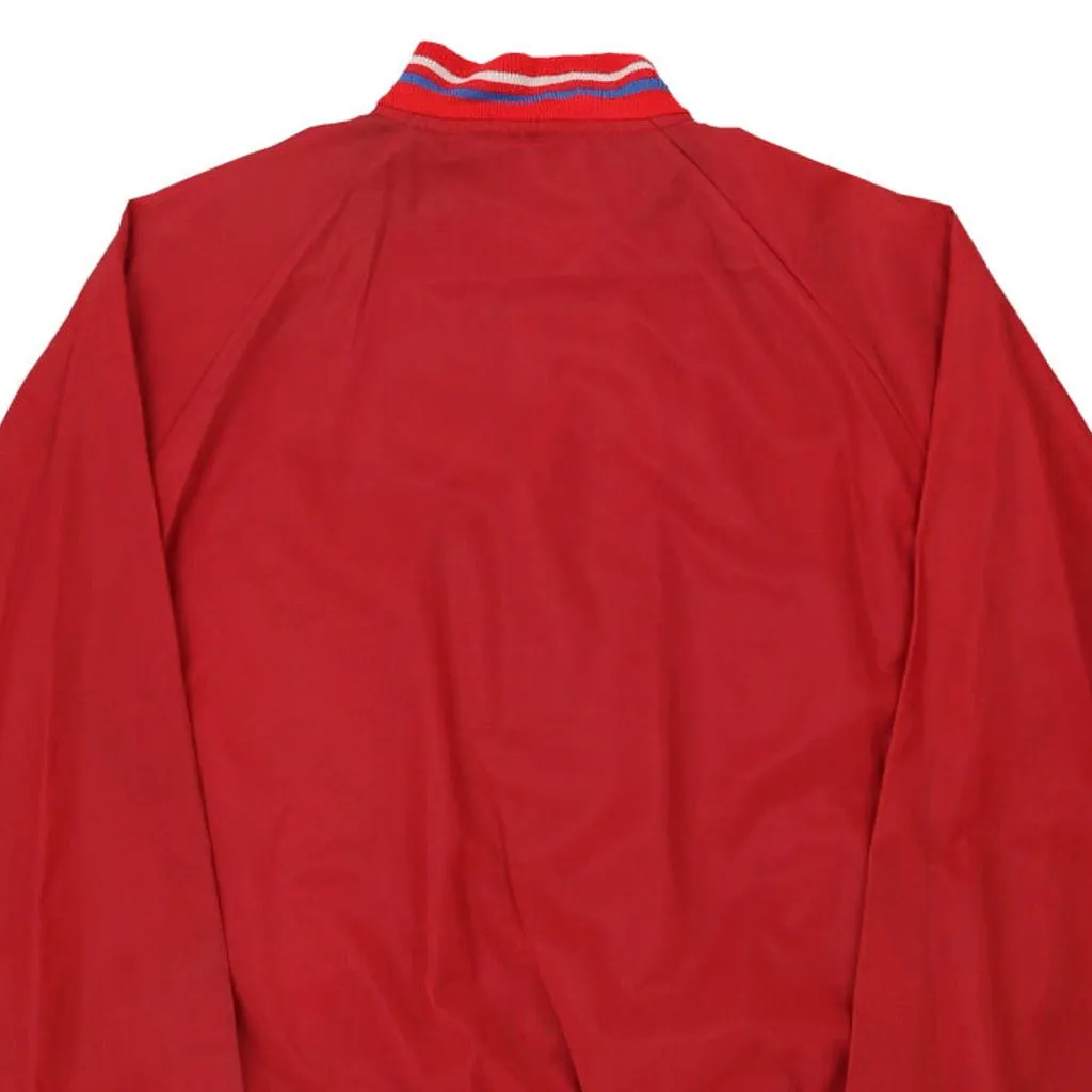 Van Heusen Baseball Jacket - Medium Red Nylon