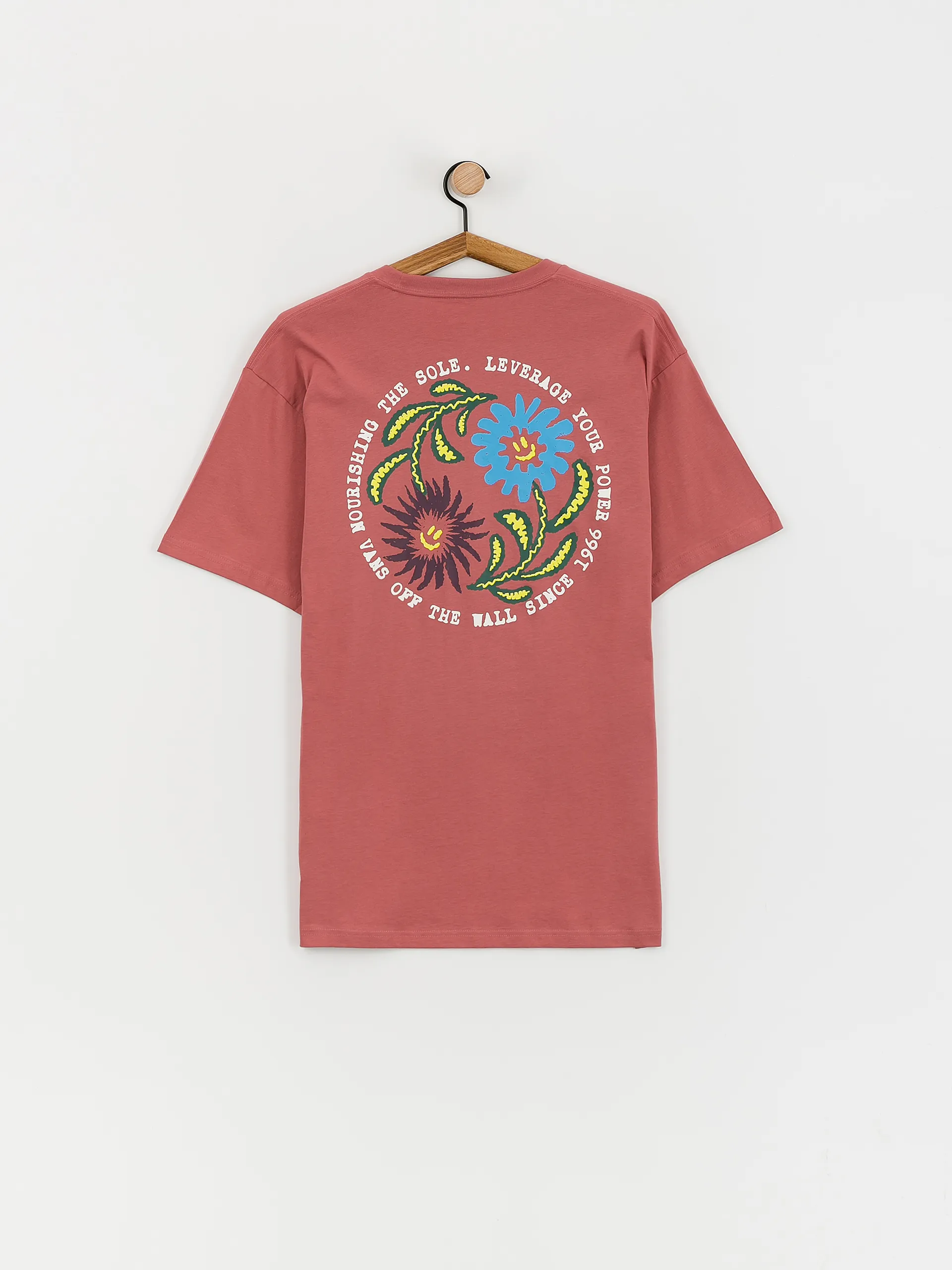 Vans Dual Bloom T-shirt (withered rose)