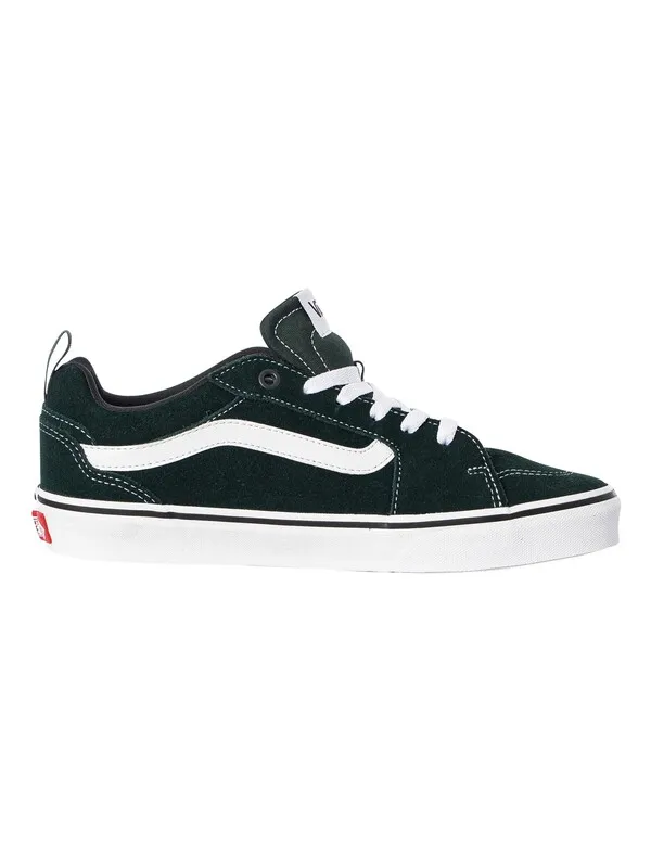 Vans Filmore Suede Trainers - Scarab/White