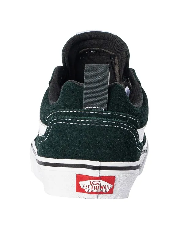 Vans Filmore Suede Trainers - Scarab/White