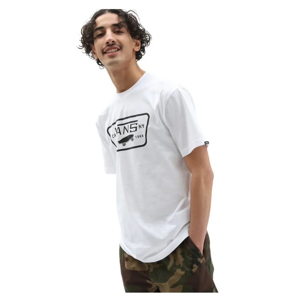 Vans Full Patch T-Shirt (White/Black)