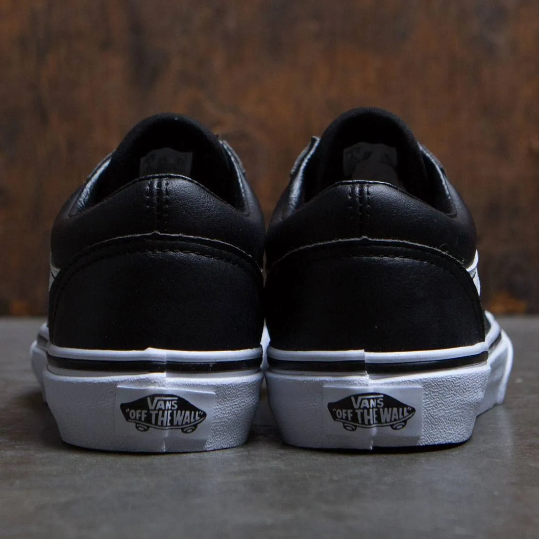 Vans Little Kids Old Skool (black / true white)