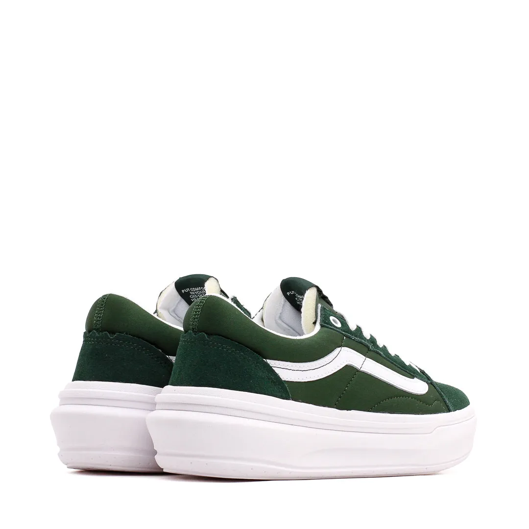 Vans Men Old Skool Overt CC Dark Green White VN0A7Q5EDGY