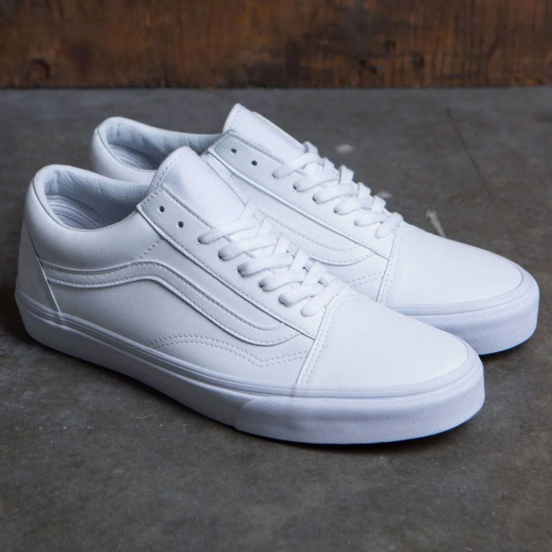 Vans Men Old Skool (white / classic tumble)