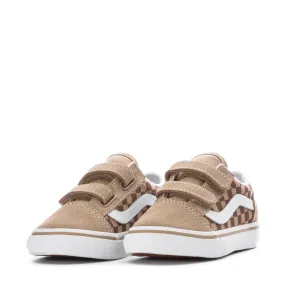 Vans Old Skool Βρεφικ Σκακιρα ΚΑΦΕ