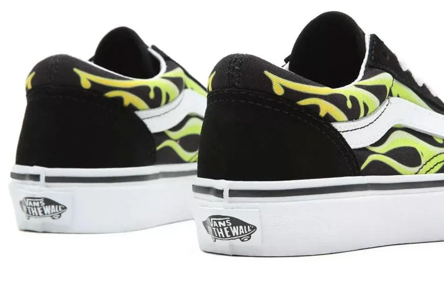 Vans Old Skool Παιδικ Slime Flame VN0A4BUU31M1 Μυρα