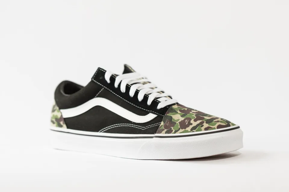 VANS SK8-LOW Original Custom 'Bape Camo' Edition