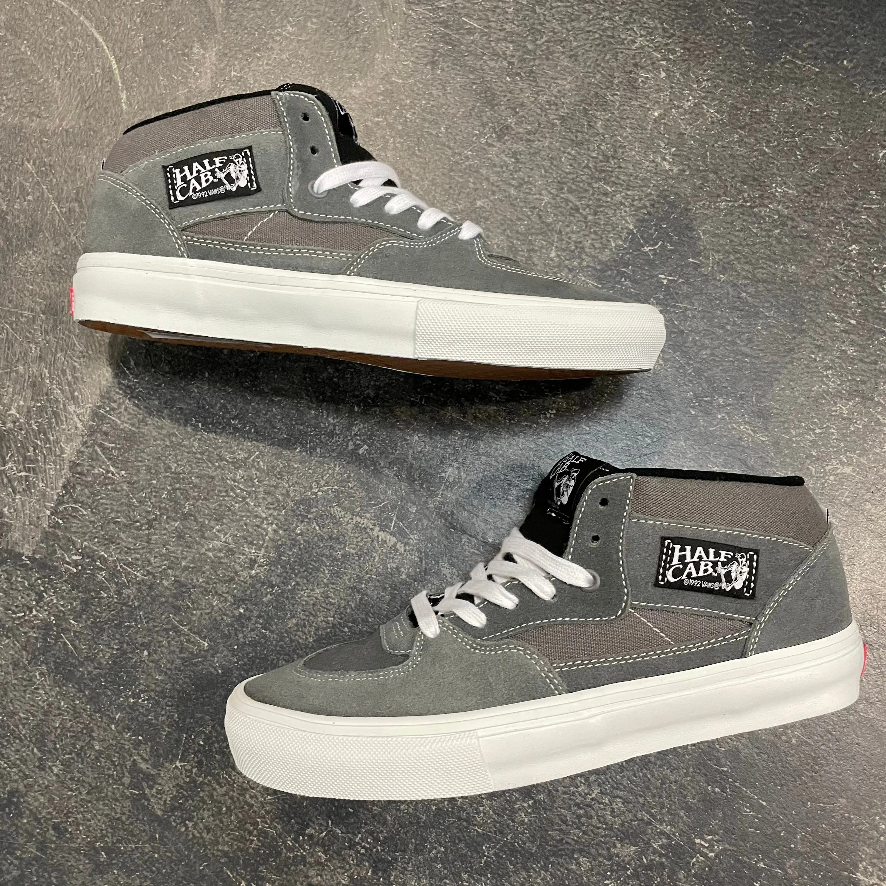 Vans Skate Half Cab Grey/White SALE