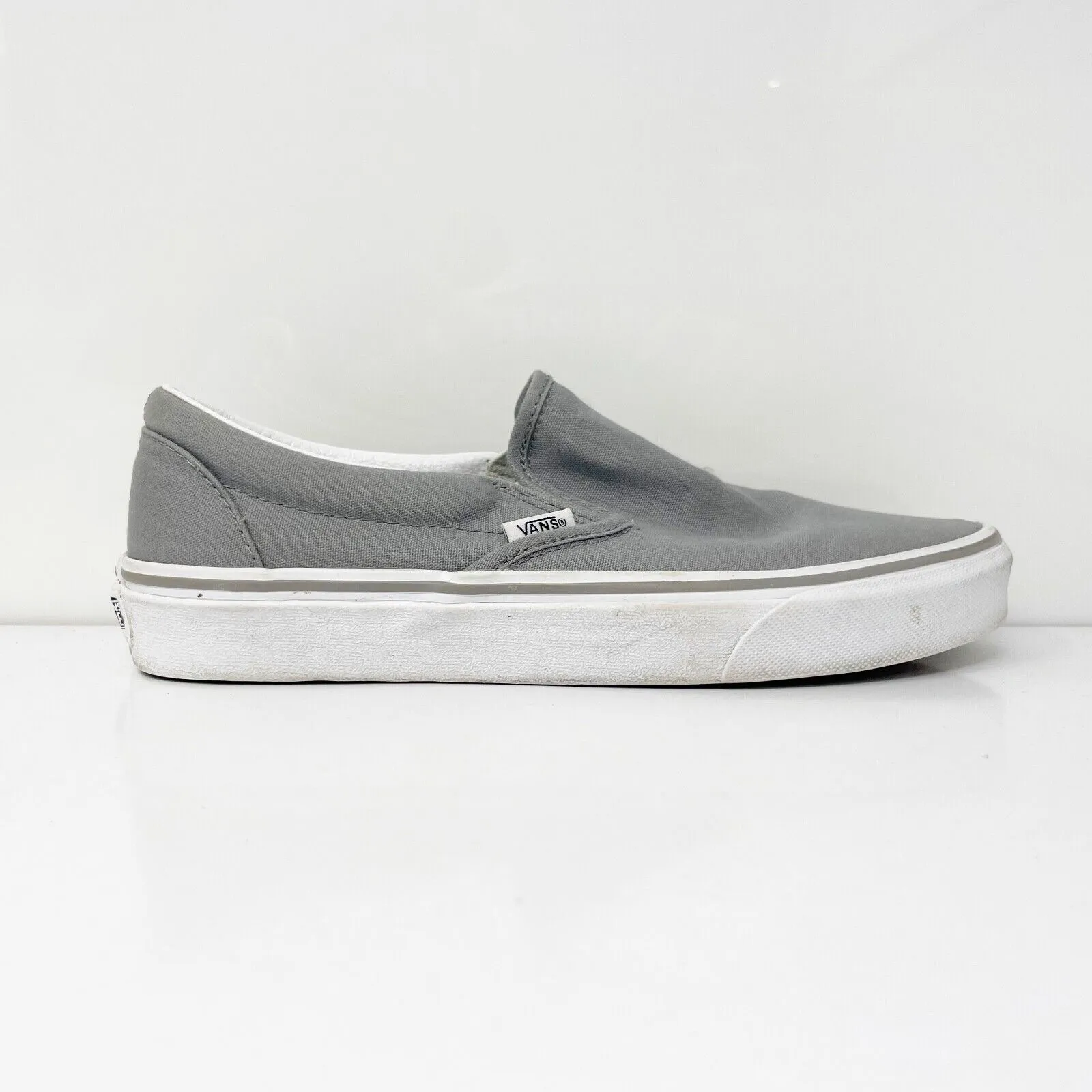 Vans Unisex Classic 500714 Gray Casual Shoes Sneakers Size M 7 W 8.5
