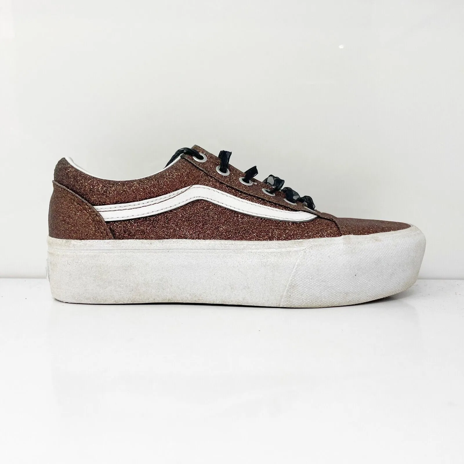 Vans Unisex Off The Wall 721454 Brown Casual Shoes Sneakers Size M 5.5 W 7