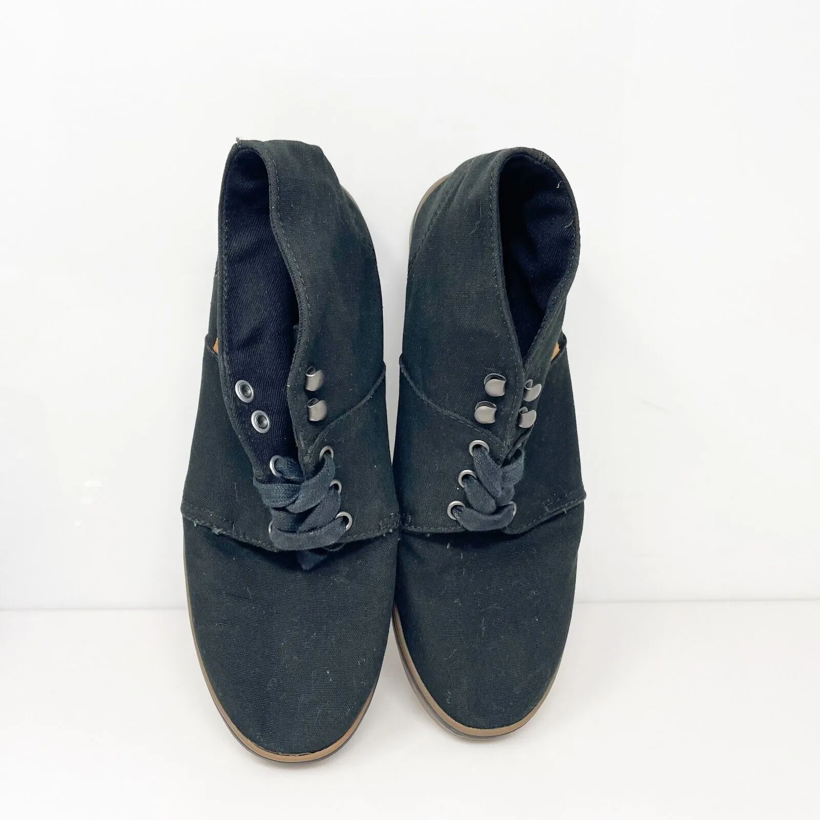 Vans Womens Camryn TB4R Black Casual Shoes Sneakers Size 8.5