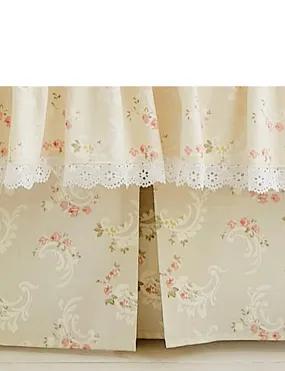 Vantona Charlotte Fitted Valance Sheet