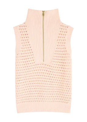 VARLEY Bains open-knit cotton vest -                         -                     -                