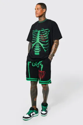 Varsity T-shirt & Basketball Short Set