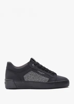 Venice Reflective Caviar Black Trainers