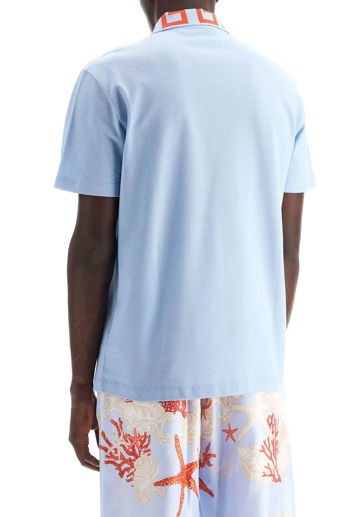 Versace    Versace Medusa Greca Polo Shirt
