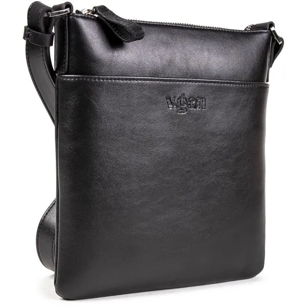 V.Gan Top Zip Vegan Cross Body Bag