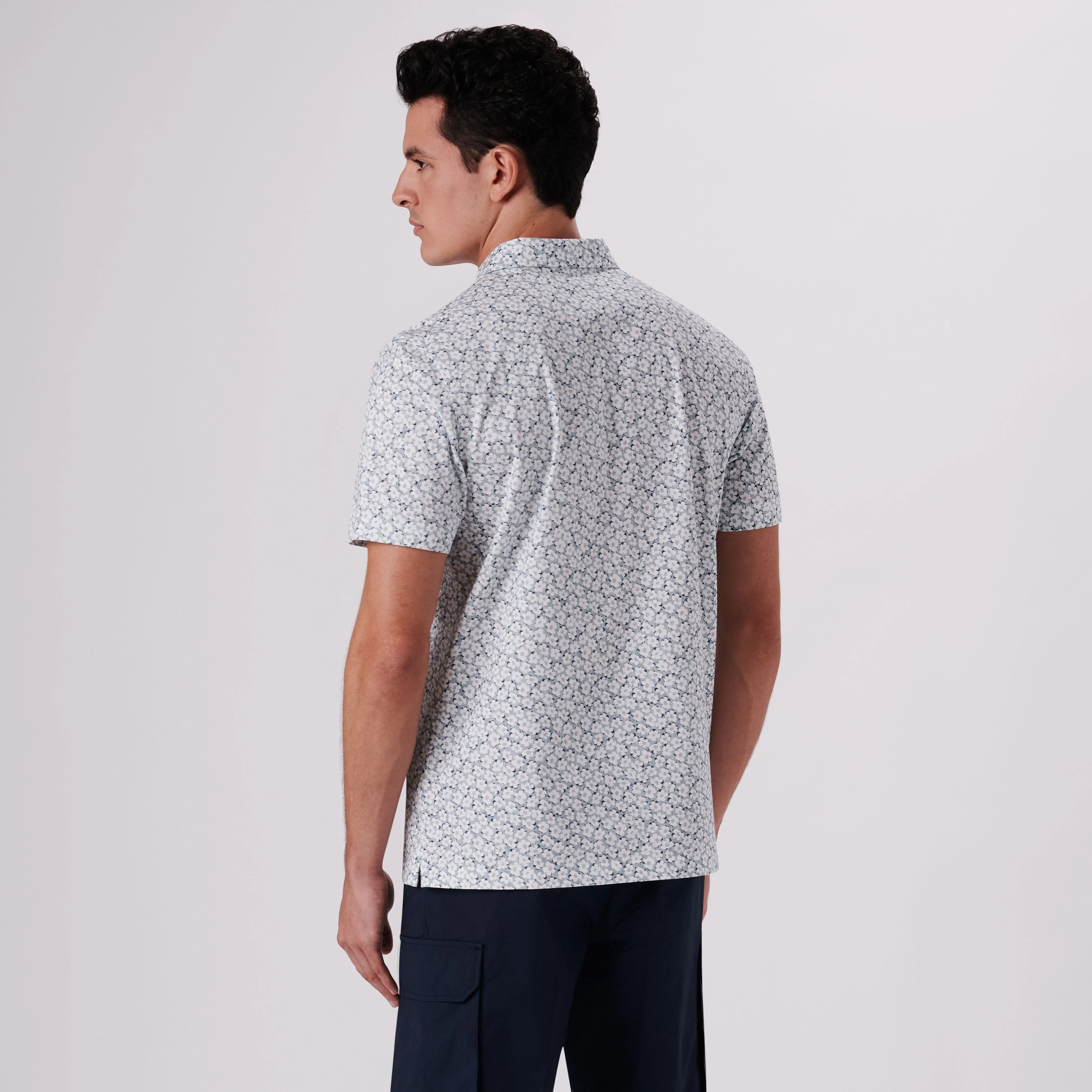 Victor Floral Print OoohCotton Polo