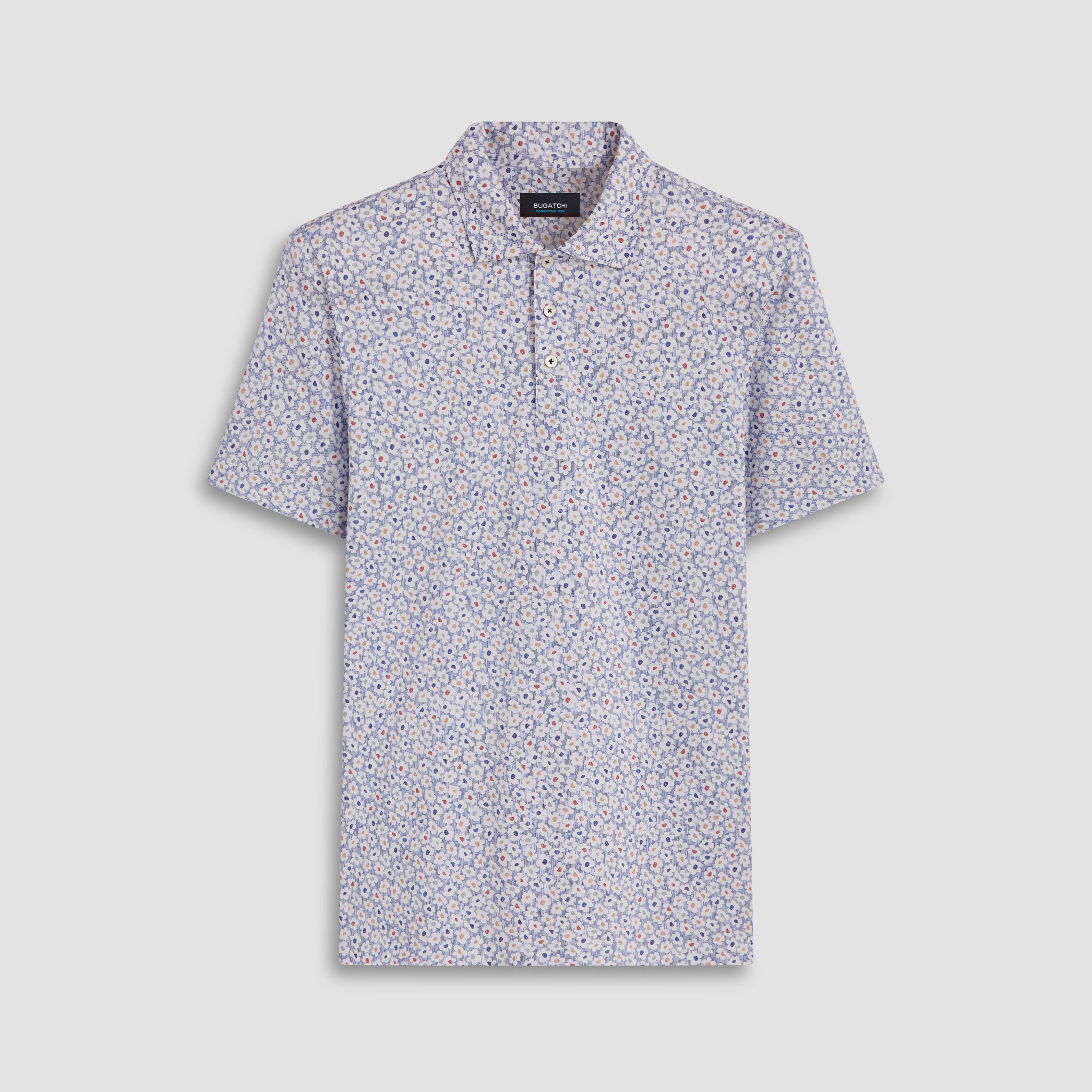 Victor Floral Print OoohCotton Polo