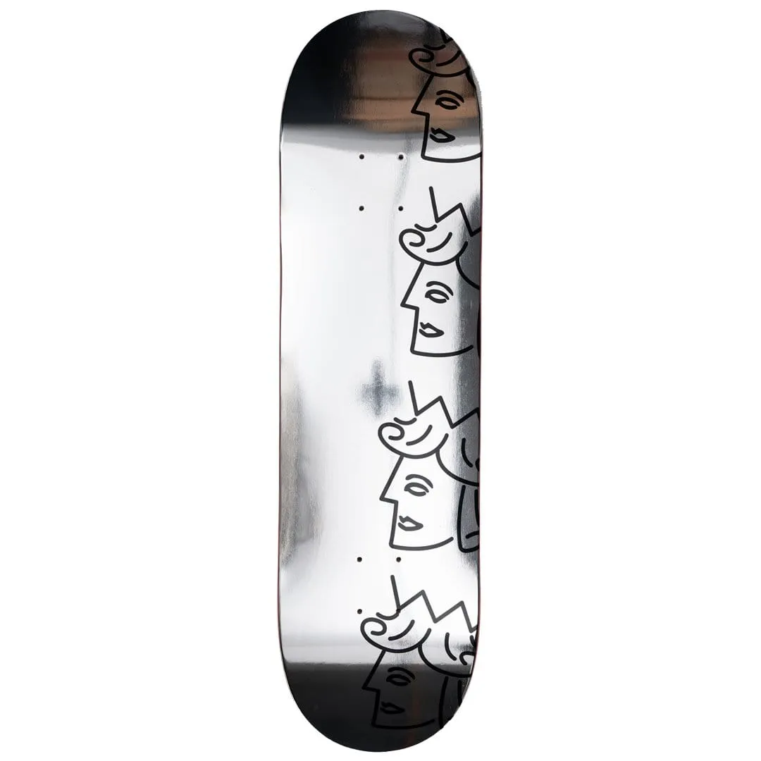 Victoria HK Team Reflective Skateboard Deck 8.5