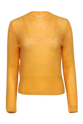 Vince - Bright Orange Mohair Blend Sweater Sz S
