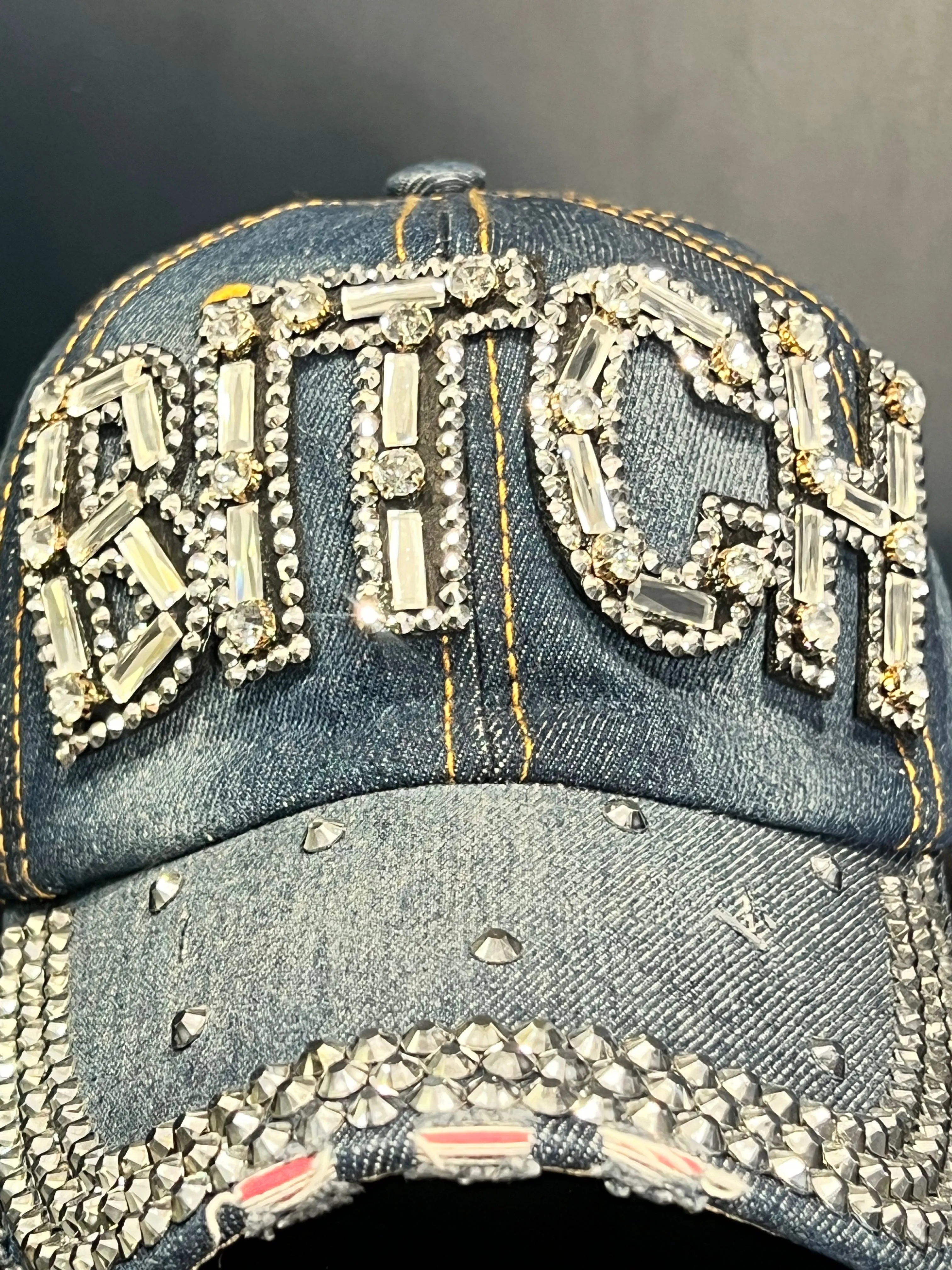 VINTAGE DEADSTOCK Y2K DENIM TRUCKER HAT