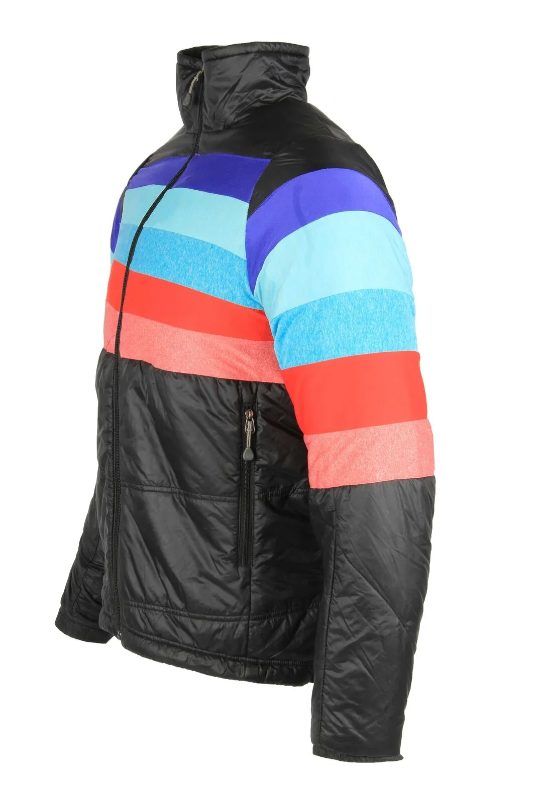 Vintage Remake Puffer Lightweight Jacket Retro 90s Black Size M - Pepper Tree London