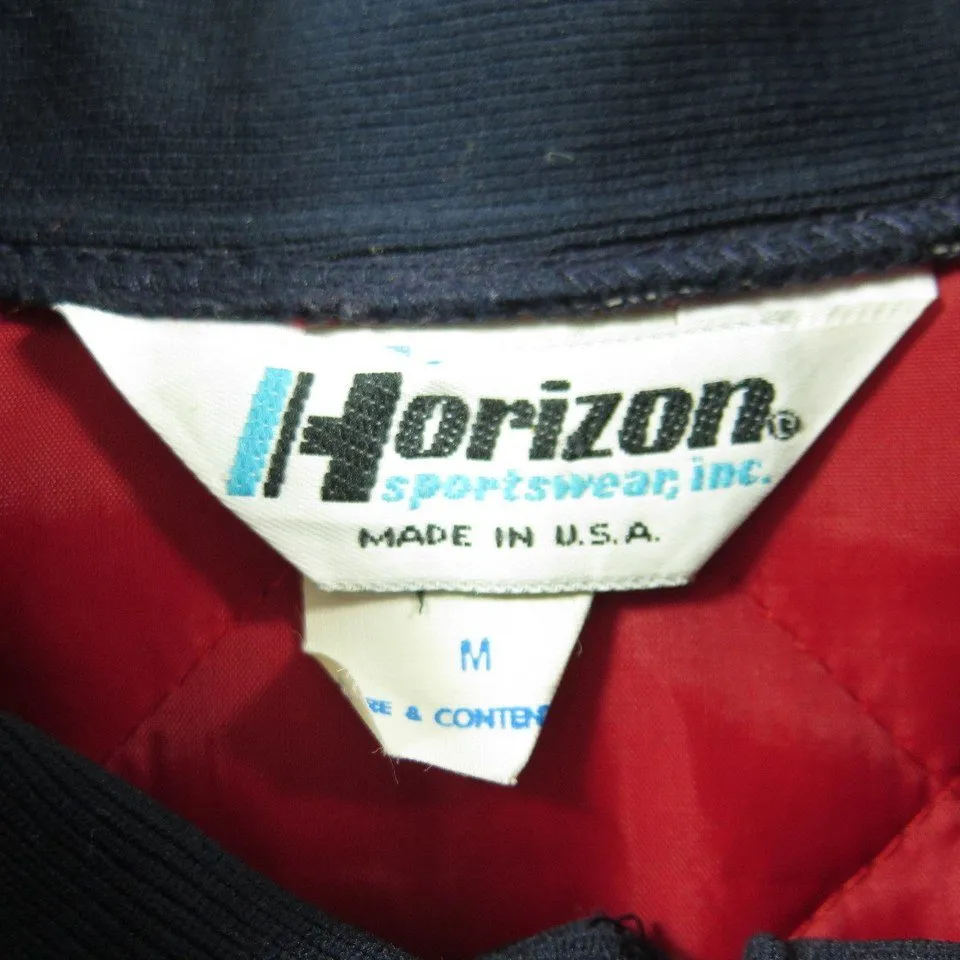 Vintgage 70s Horizon Stripe GTO Racing Jacket Mens M Deadstock